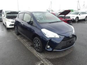 Toyota Vitz 2018 1300cc In Kenya Low Mileage Alloy Rims Fog Lights Dual Multi-Steering Navy Blue Color
