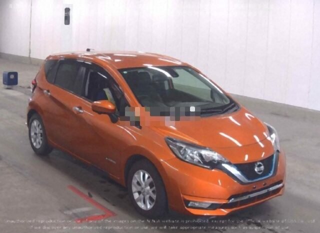 Nissan Note E-Power Medalist 2018 In Kenya Orange Color 88k KM Mileage