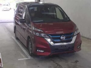 Nissan Serena Highway Star E-Power 2018 In Kenya Red Color 105k KM Mileage