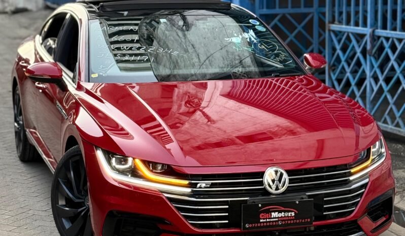 Volkswagen Arteon R-Line 2018 In Kenya Low Mileage Red Color